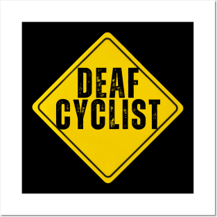 Deaf Cyclist Posters and Art